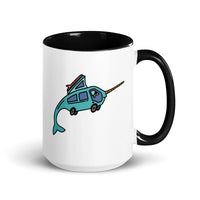 Thumbnail of Narwhal Ned Mug with Color Inside