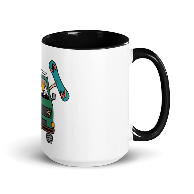 Shred Van Mug with Color Inside