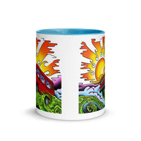 Thumbnail of Van & Sun Mug with Color Inside