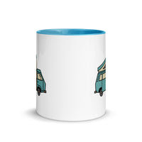 Thumbnail of Dog in Van Mug with Color Inside