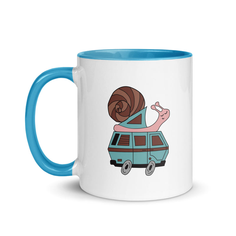 Sally Snail Mug with Color Inside