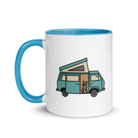 Thumbnail of Dog in Van Mug with Color Inside