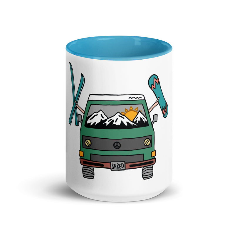 Shred Van Mug with Color Inside