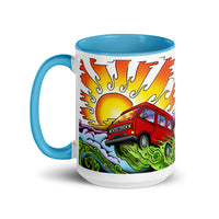 Thumbnail of Van & Sun Mug with Color Inside