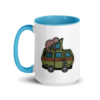 Thumbnail of Stewie Sloth Mug with Color Inside