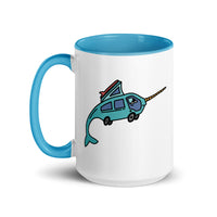 Thumbnail of Narwhal Ned Mug with Color Inside