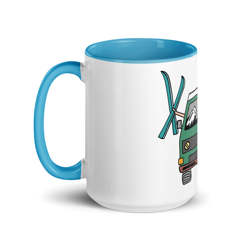 Shred Van Mug with Color Inside