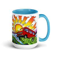 Thumbnail of Tasse Van & Sun avec intérieur coloré