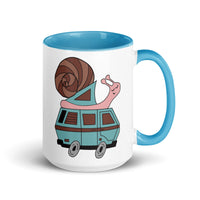 Thumbnail of Sally Snail Mug with Color Inside