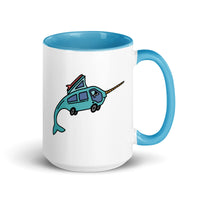 Thumbnail of Narwhal Ned Mug with Color Inside