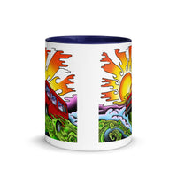 Thumbnail of Van & Sun Mug with Color Inside