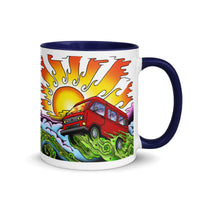 Thumbnail of Van & Sun Mug with Color Inside