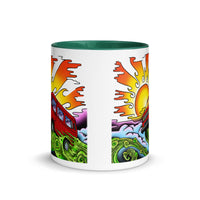 Thumbnail of Tasse Van & Sun avec intérieur coloré