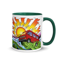 Thumbnail of Van & Sun Mug with Color Inside