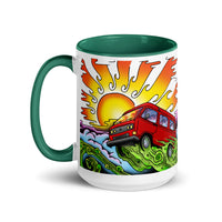 Thumbnail of Van & Sun Mug with Color Inside