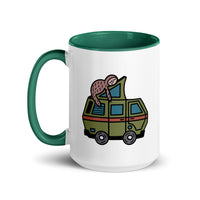 Thumbnail of Stewie Sloth Mug with Color Inside