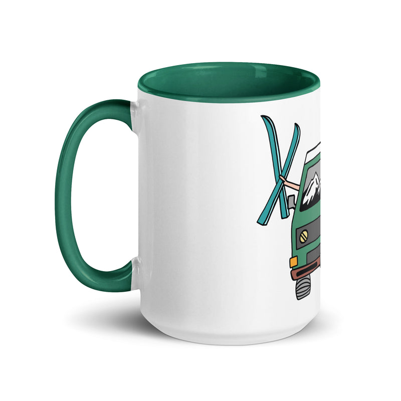 Shred Van Mug with Color Inside