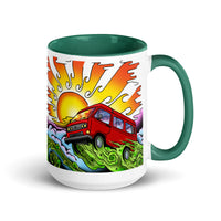 Thumbnail of Tasse Van & Sun avec intérieur coloré