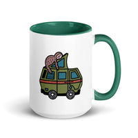 Thumbnail of Stewie Sloth Mug with Color Inside