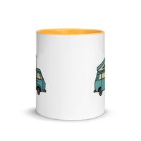 Thumbnail of Dog in Van Mug with Color Inside