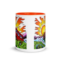 Thumbnail of Van & Sun Mug with Color Inside