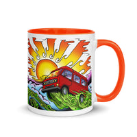 Thumbnail of Van & Sun Mug with Color Inside