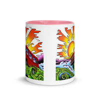 Thumbnail of Van & Sun Mug with Color Inside