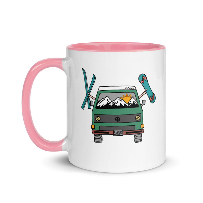 Shred Van Mug with Color Inside