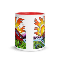 Thumbnail of Tasse Van & Sun avec intérieur coloré