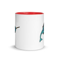 Thumbnail of Narwhal Ned Mug with Color Inside