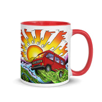 Thumbnail of Van & Sun Mug with Color Inside