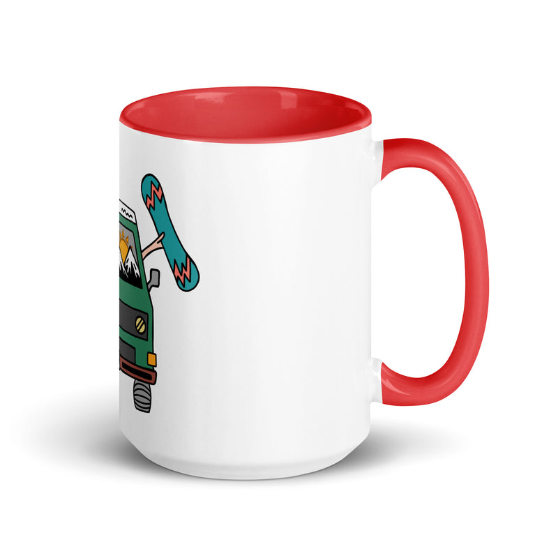 Shred Van Mug with Color Inside