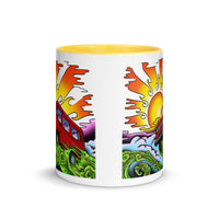 Thumbnail of Tasse Van & Sun avec intérieur coloré