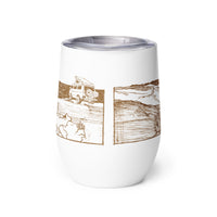 Thumbnail of Woodcut Baja Wine Tumbler