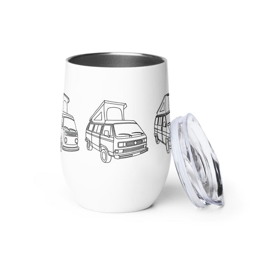 Van Line-Up Wine Tumbler