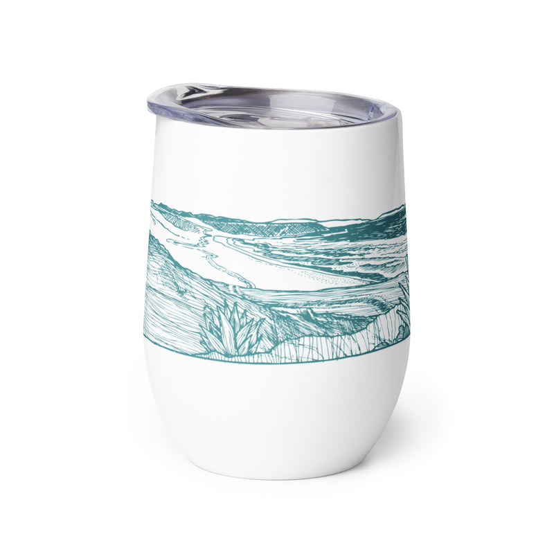 Woodcut Baja Wine Tumbler