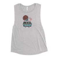 Thumbnail of Sally Snail Women's Muscle Tank Top