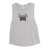 Thumbnail of Shred Van Women's Muscle Tank Top