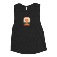 Thumbnail of Sunset Road Women's Muscle Tank Top