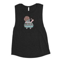 Thumbnail of Sally Snail Women's Muscle Tank Top