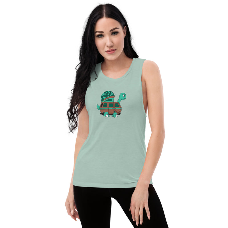 Tom Turtle Women's Muscle Tank Top