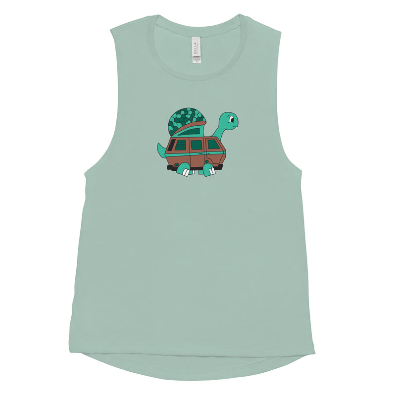 Tom Turtle Women's Muscle Tank Top