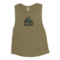 Thumbnail of Stewie Sloth Women's Muscle Tank Top