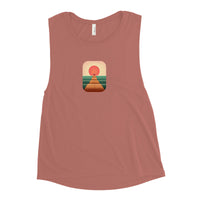 Thumbnail of Sunset Road Women's Muscle Tank Top