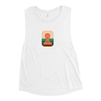 Thumbnail of Sunset Road Women's Muscle Tank Top