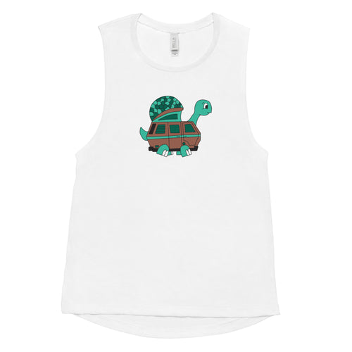 Tom Turtle Women's Muscle Tank Top