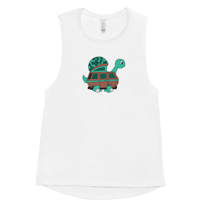 Tom Turtle Women's Muscle Tank Top