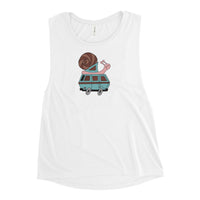 Thumbnail of Sally Snail Women's Muscle Tank Top