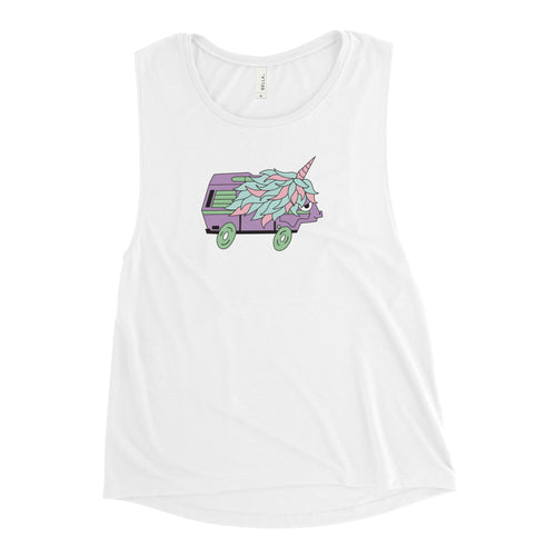 High-Top Hazel Unicorn Women's Muscle Tank Top