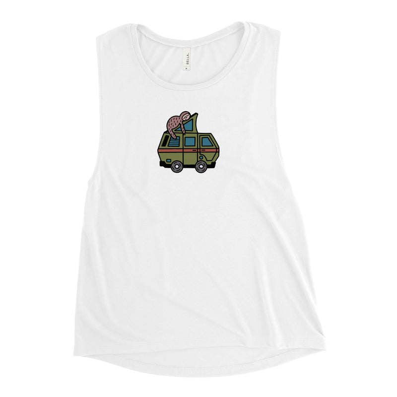 Stewie Sloth Women's Muscle Tank Top